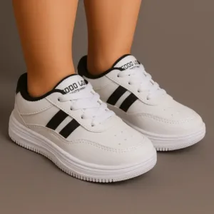 Exclusive Trending Kids Sports Mesh Lace-Up  Sole Lightweight Printed Footwear